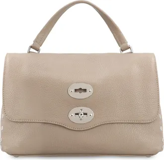 Zanellato Womens Handbag Postina S Calf Leather Creta Handbags Hand Bags