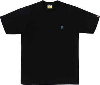 A Bathing Ape Ape Ghost One Point T-Shirt Black 0ZXTEM004101RBKX