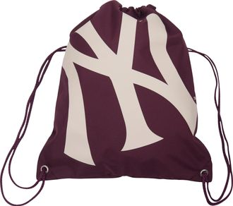 MLB NY New York Yankees Gym Sack - Burgundy