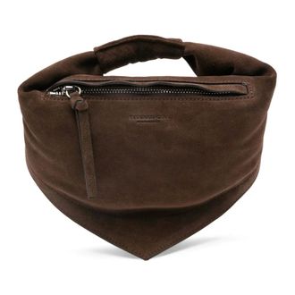 Federico Cina Handbags, female, Brown, ONE SIZE, Mini Tortellino Bag