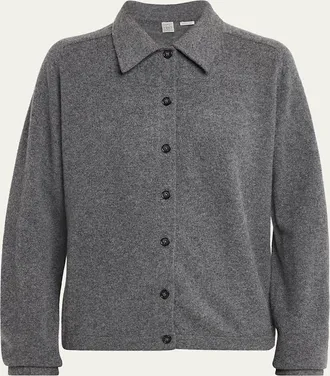 Toteme Raglan-Sleeve Cashmere Cardigan