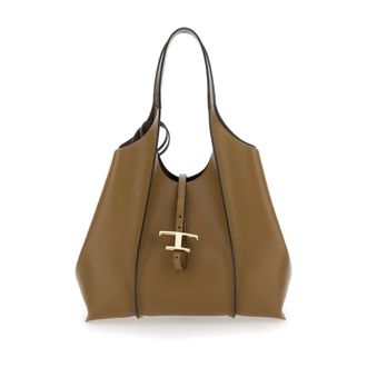Tod's Dames, Tassen, Bruin, Maat: ONE Size Leer