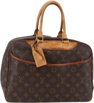 Louis Vuitton Pre-owned Handbags, female, Brown, Size: ONE SIZE Pre-owned Canvas Handbag