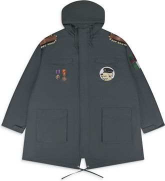 Denim Tears Army Green Cowrie Parka