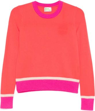 From Future Gestreepte trui - Roze