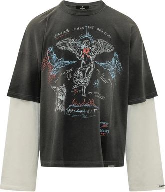 Represent Hombre, Camisetas, Negro, Talla: S