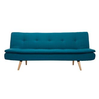 Miliboo Divano Convertibile Design Scandinavo 3 Posti Blu Anatra Senso