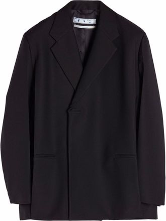 Off-white Blazer doppiopetto - Nero