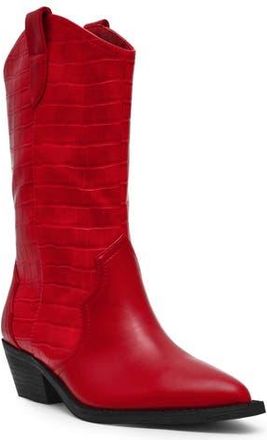 Dolce Vita Korbella Western Boot in Red Multi at Nordstrom Rack, Size 8.5