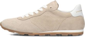 Stefano Lauran Schoenen, Dames, Beige, 36 EU, Su&egrave;de, Beige Su&egrave;de Dames Sneakers 1slick 103