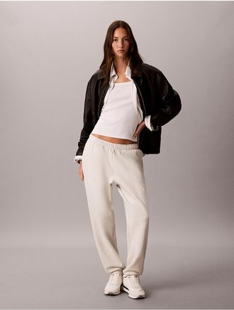Calvin Klein Jeans Calvin Klein Womens Monogram Fleece Joggers - Grey - XL