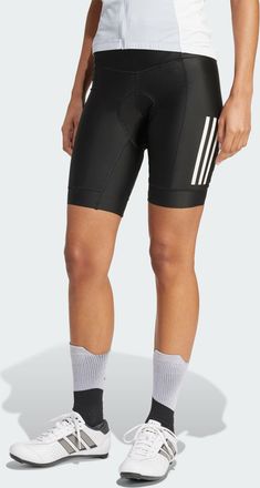 adidas Womens adidas Essentials 3-Stripes Padded Cycling Shorts