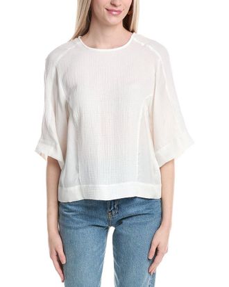 Johnny Was Drop Shoulder Top