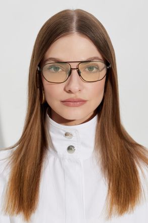 Linda Farrow Arden Sunglasses, Unisex, Black