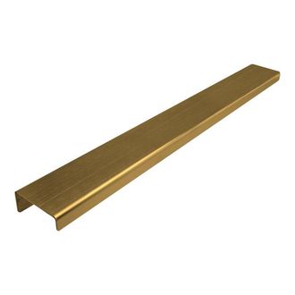 Marcel Breuer Meubelgreep opleg - 30cm - model A - materiaal RVS - goud geborsteld