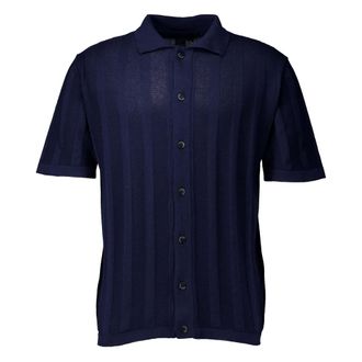 The Goodpeople Polo Shirts, male, Blue, Size: XL Stylish Dark Blue Vest