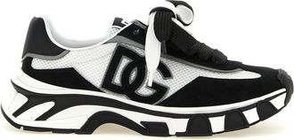 Dolce & Gabbana BlackWhite Logo Sneakers