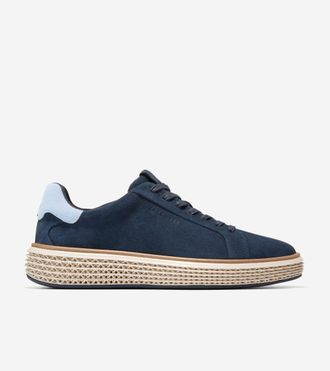 Cole Haan Mens GrandPr&oslash; SkyWeave Court Sneakers - Blue Size 10.5
