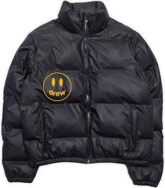 Drew House Mascot Puffer Jacket Black DR-FW21-120