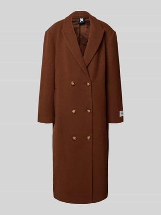 Karo Kauer Oversized Mantel mit Woll-Anteil in Mittelbraun, Gr&ouml;&szlig;e XL