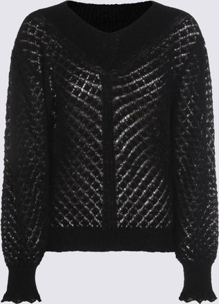 Twinset Black Wool Knitwear