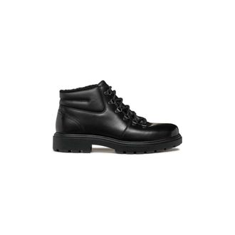 Geox Schoenen, Heren, Zwart, 44 EU, Leer, U Spherica EC7