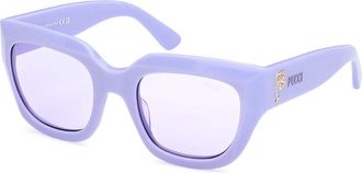 Pucci Emilio Pucci EP0215 78V Womens Sunglasses Purple Size 51