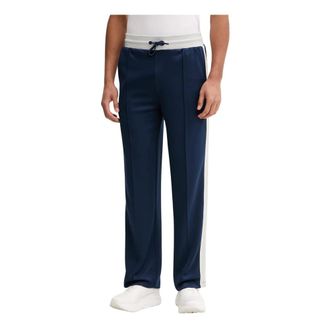 Guess Broeken, Heren, Blauw, S, Polyester, Scuba Trainingsbroeken