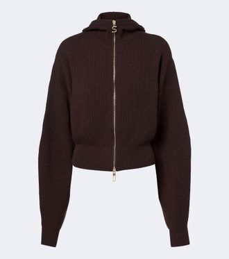 Sportmax C&aacute;rdigan acanalado de lana y cachemir