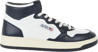 Autry White Color Block Medalist Sneakers