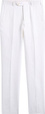 Zanella Parker Linen Pants in White at Nordstrom, Size 35