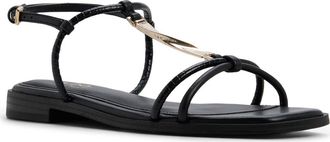 Aldo Ebaeryn Ankle Strap Sandal in Black at Nordstrom, Size 7.5