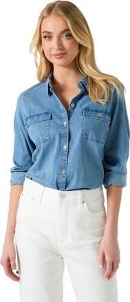 Guess Eco Linda Chambray Top