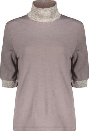 Herno Top a maniche corte - Marrone