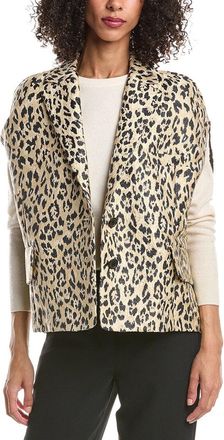 Valentino Silk-Blend Printed Gilet