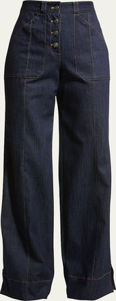 Cinq &agrave; Sept Benji Straight-Leg Pants