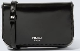 Prada Mini leather crossbody bag