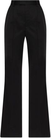 Vivienne Westwood Ray Broeken - Dames - Wijde Broeken - Zwart - L - Wol - Broeken