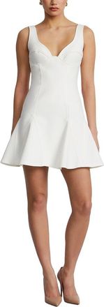 Bcbgmaxazria Bcbgmaxazria Solid Godet Dress