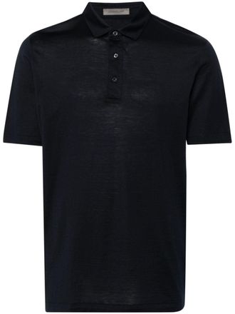 Corneliani Polo in jersey - Blu