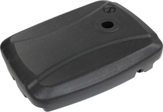 LOLAhome Pie parasol negro de plástico de 60 litros