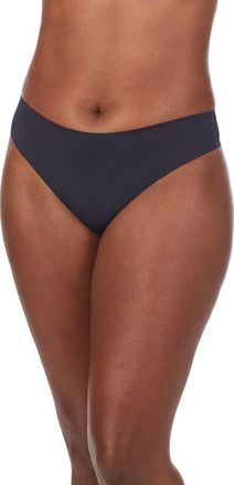 Le Mystere Smooth Shape Leak Resistant Thong in Black at Nordstrom, Size X-Large