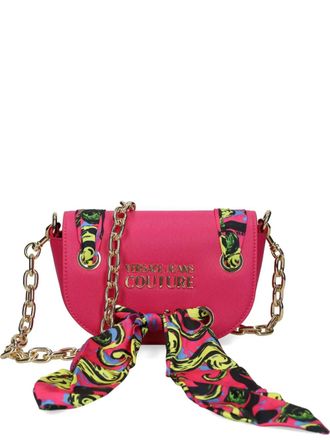 Versace Jeans Couture baroque-print shoulder bag - women - Polyester/Polyurethane Resin - One Size - Pink