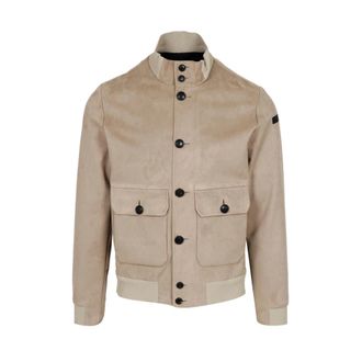 Roberto Ricci Design Nabucco Val Soft Jacket - Heren - Zomerjassen - Beige - L - Polyester - Jassen