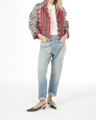 LA PRESTIC OUISTON Mini Mela Jacket In Mix Mexico