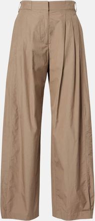 The Row Pantaloni Iven in popeline di cotone