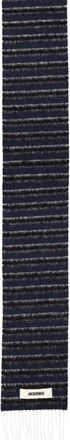 Jacquemus Alpaca Wool Blend Scarf - Blue