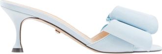 Mach & Mach Satin Double Bow Mule, Brand Size 35 ( US Size 5 )