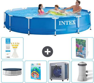 Intex Piscina Con Estructura Redonda - 366x76 Cm - 7-piezas S13