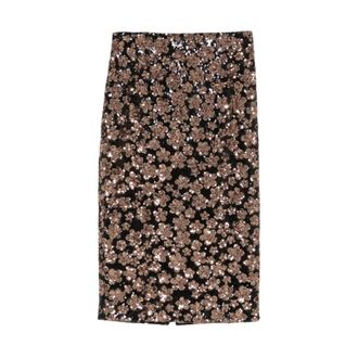 Max Mara Geborduurde tule rok - Dames - Rokken - Veelkleurig - Maat: XS Poliester